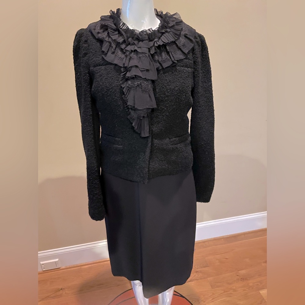 Jacket to keep you warm in that little black dress.